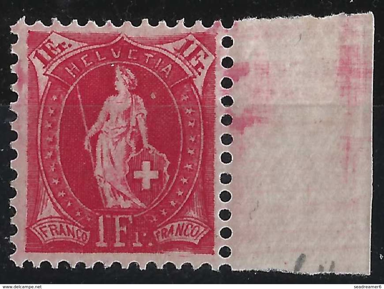 SUISSE N°98** BDfeuille,   TTB - Nuovi