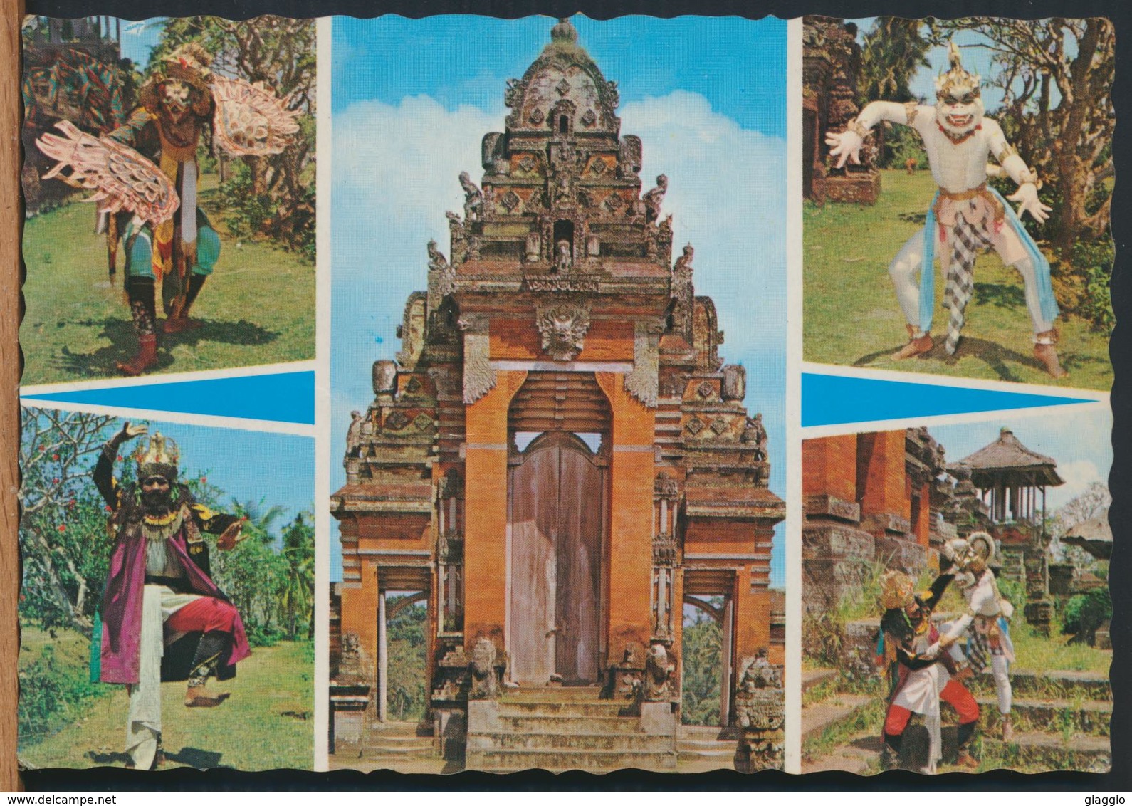 °°° 12138 - INDONESIA - BALI - SEVERAL ACTS IN RAMAYANA DANCE - VIEWS °°° - Indonesia