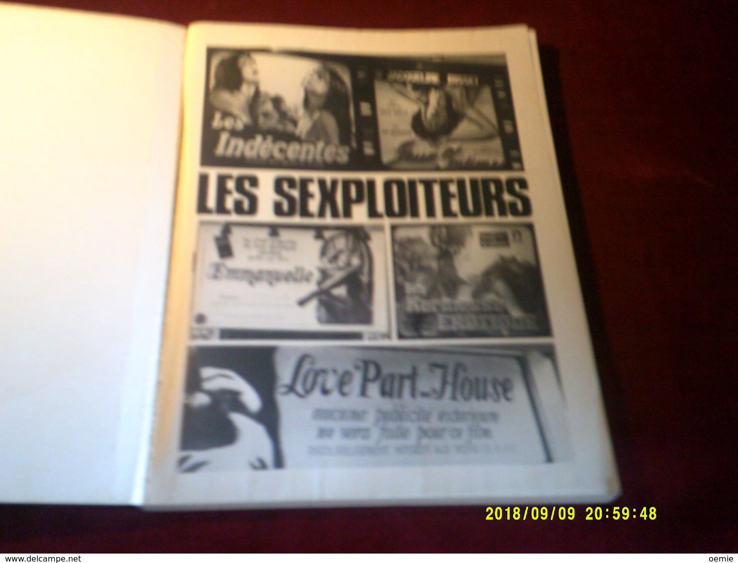 LES ALBUMS DE CRAPOUILLOT  No 6  LES SEXPLOITEURS - Sonstige & Ohne Zuordnung