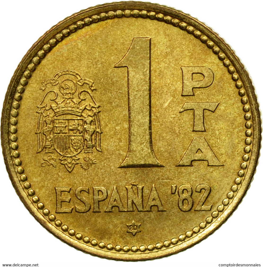 Monnaie, Espagne, Juan Carlos I, Peseta, 1980, SPL, Aluminum-Bronze, KM:816 - 1 Peseta