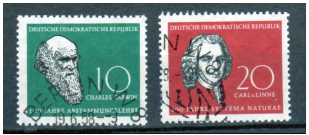 DDR  631 - 632  Gestempelt - Gebraucht