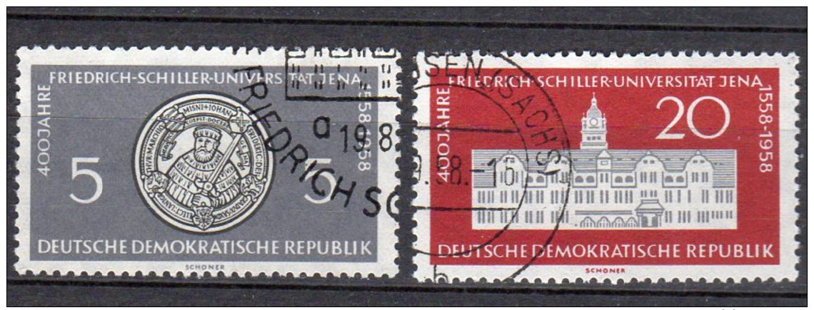 DDR  647 - 648  Gestempelt - Used Stamps