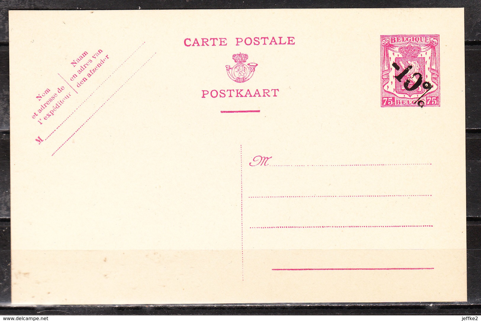 Ep N° 128 Surchargé -10% BASSILLY - MNH** - LOOK!!!! - Cartes Postales 1934-1951