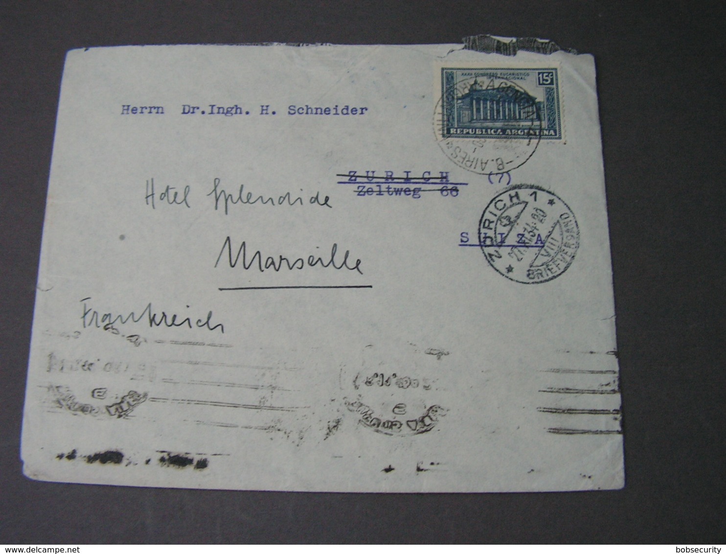 Argentina Lot  , 3 Old Cover - Briefe U. Dokumente