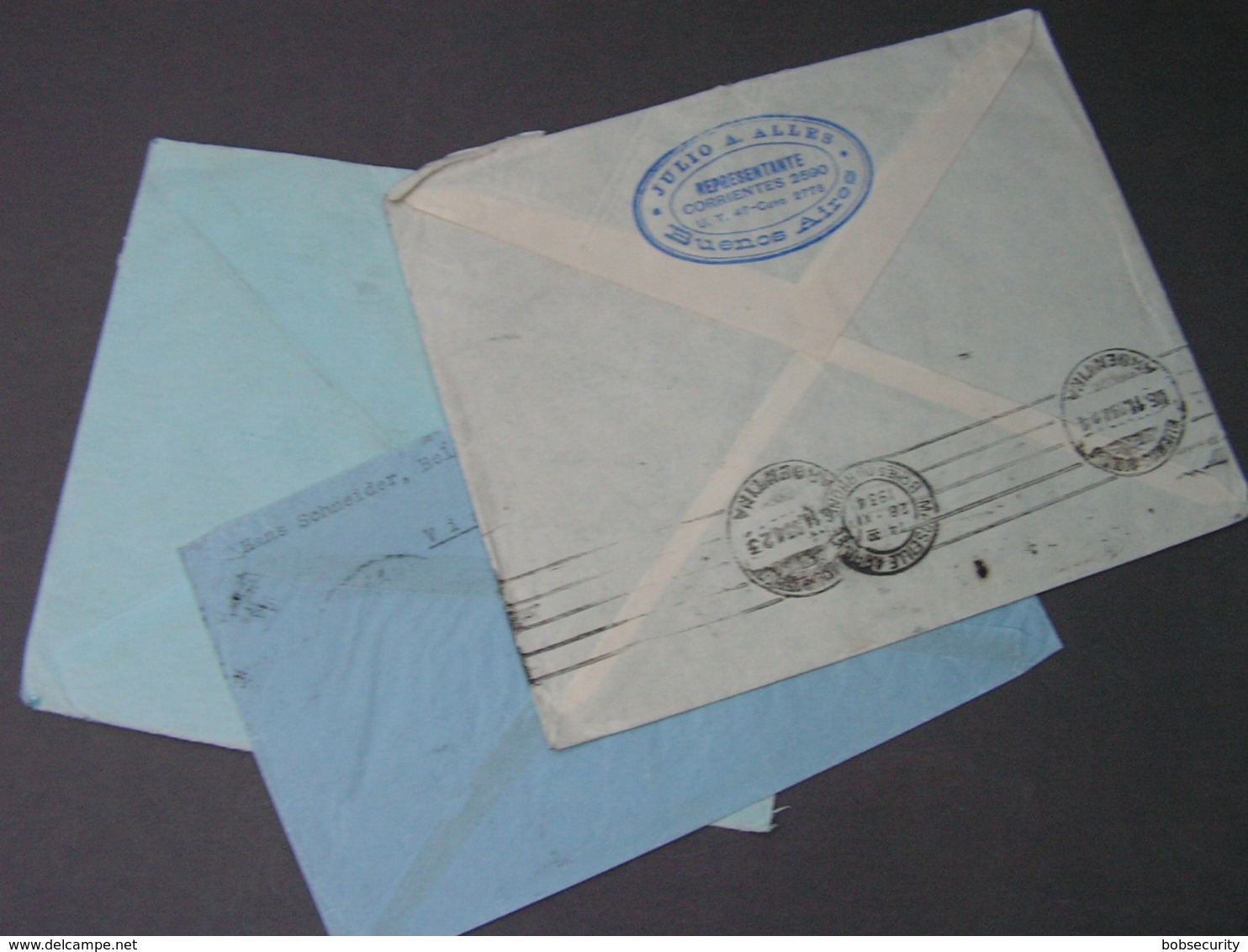 Argentina Lot  , 3 Old Cover - Briefe U. Dokumente