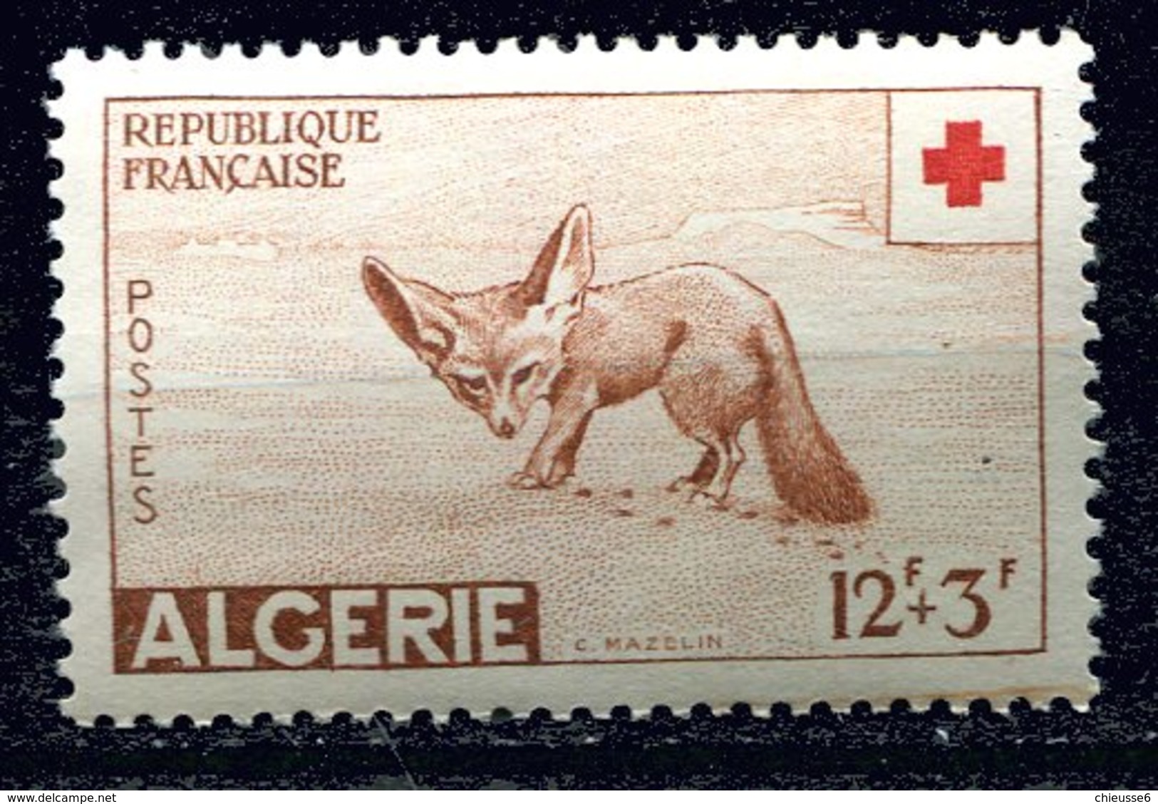 Algérie **  N° 343 Fennec - Autres & Non Classés