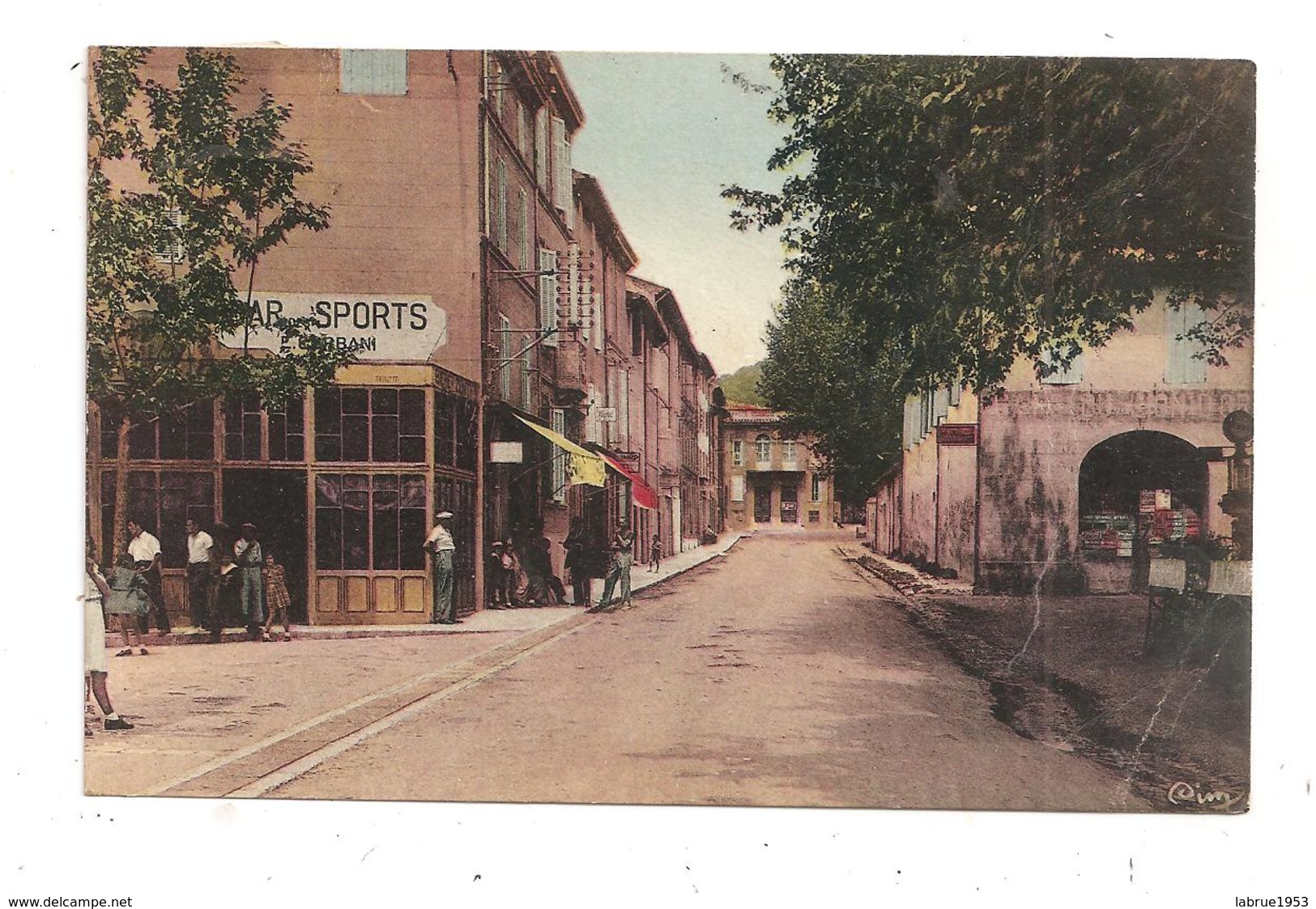 Saint-Zacharie-Rue Jean-Jaurès Et La Mairie -(C.6669) - Saint-Zacharie