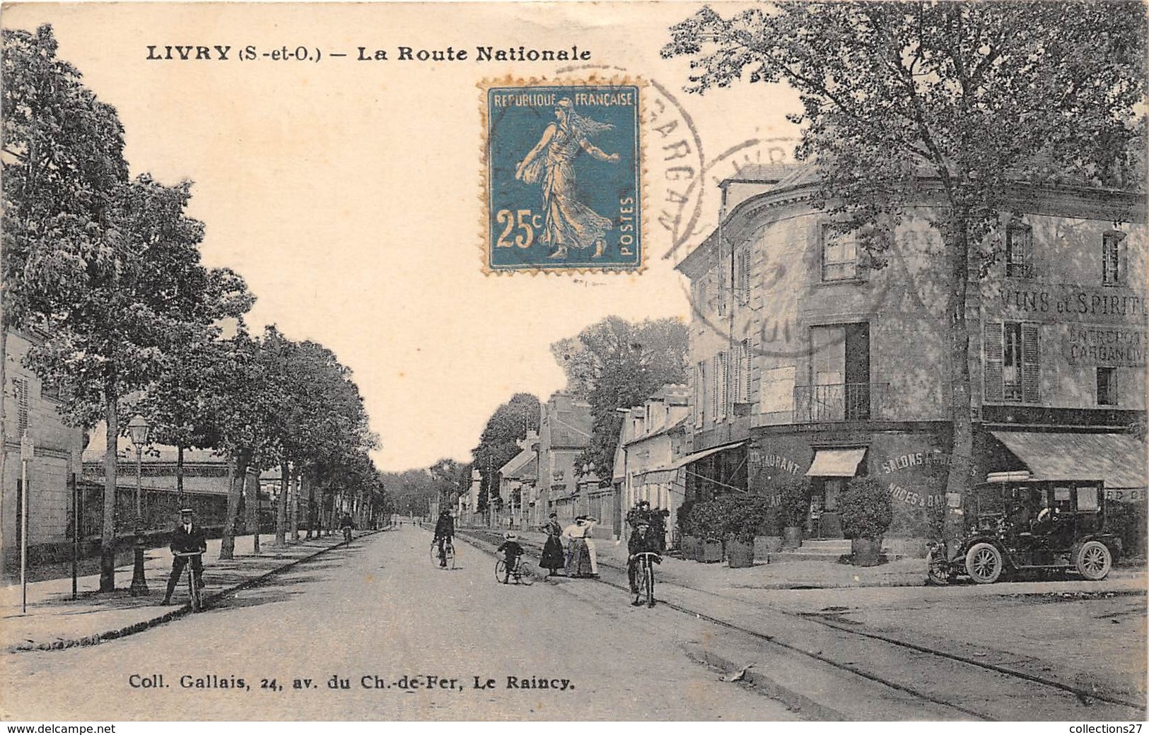 93-LIVRY- LA ROUTE NATIONALE - Livry Gargan