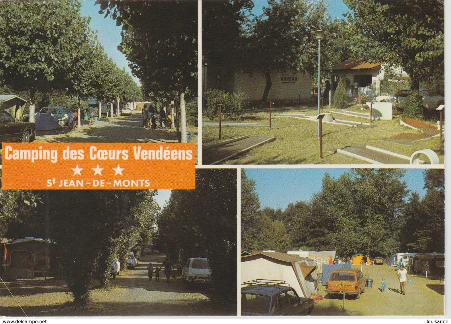 18/9/179  - ST.  JEAN - DE MONTS  (85 )  -LE  CAMPING  DES  COEURS  VENDÉENS - CPM - Saint Jean De Monts