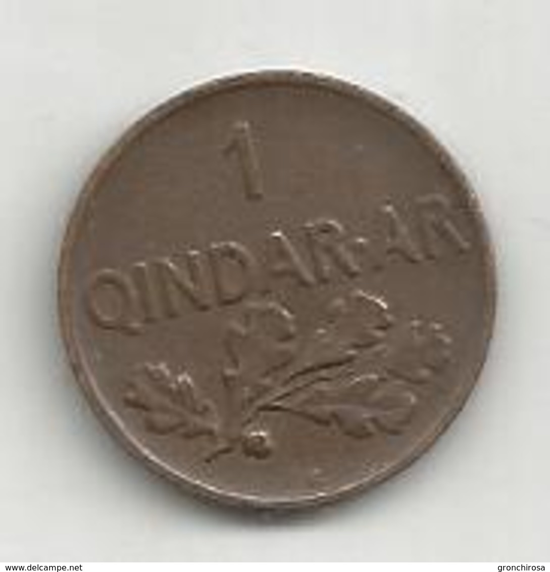 Albania, 1935, 0,05 Quindar, Re Zogu. - Albanien