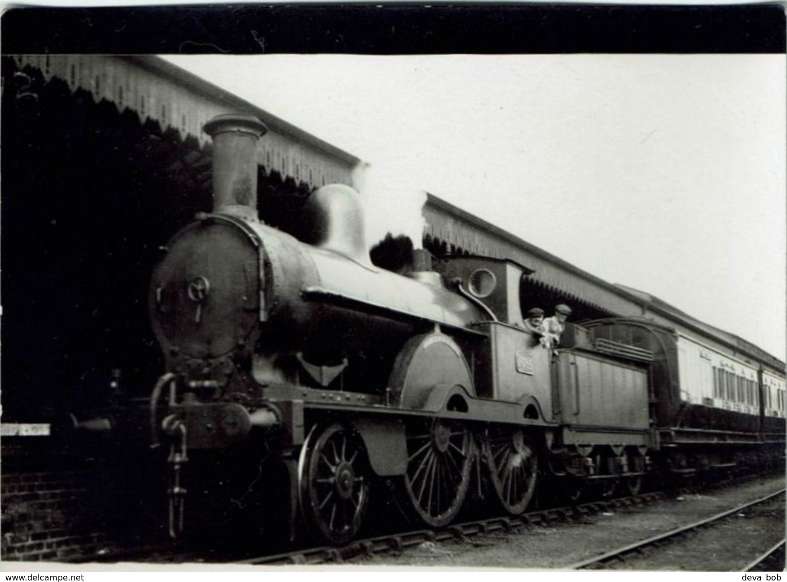 Railway Photo LNWR Improved Precedent 1684 Speke Webb Jumbo 2-4-0 Loco LMS - Trains