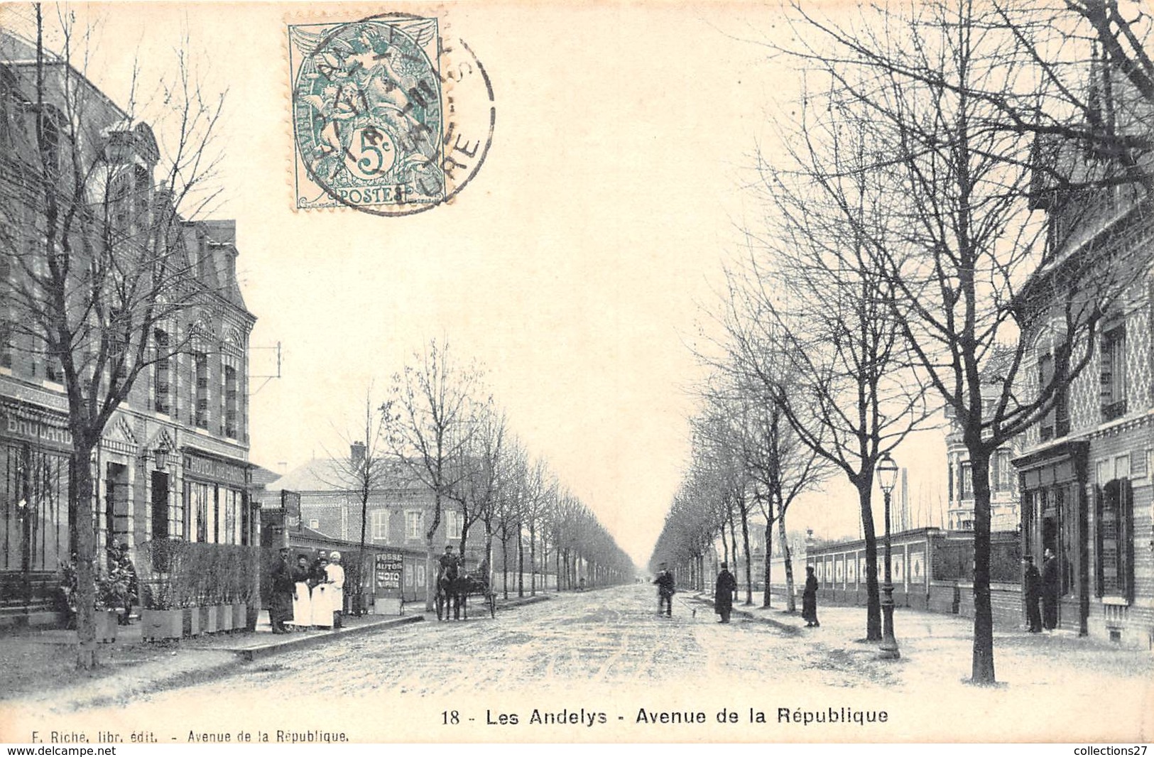 27-LES ANDELYS- AVENUE DE LA REPUBLIQUE - Les Andelys