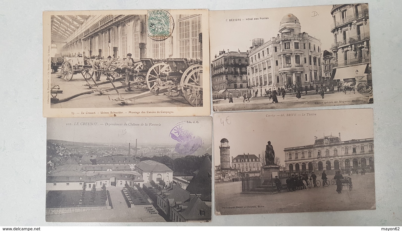 EXCEPTIONNEL LOT 230 CARTES POSTALES ANCIENNES - TOUTES SCANNEES - DEPART 1 EURO - TOP REVENDEUR