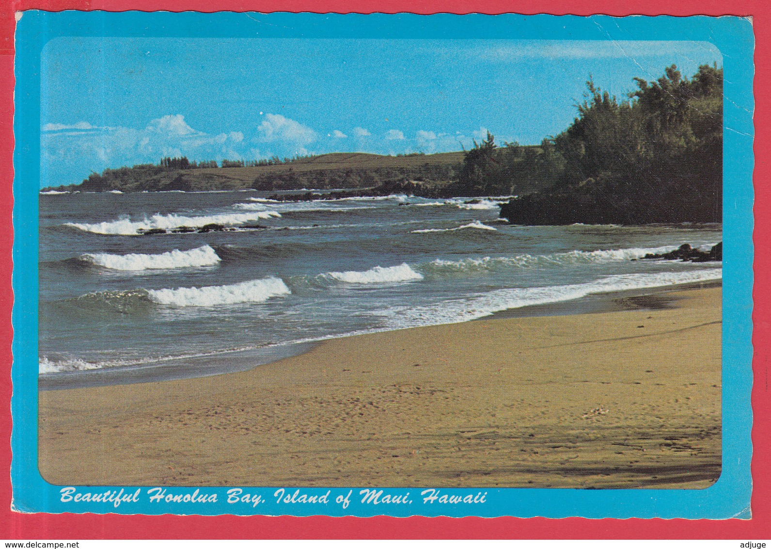 CP-HAWAÏ - HONOLULU BAY - ISLAND Of MAUI **  2 SCANS * - Honolulu