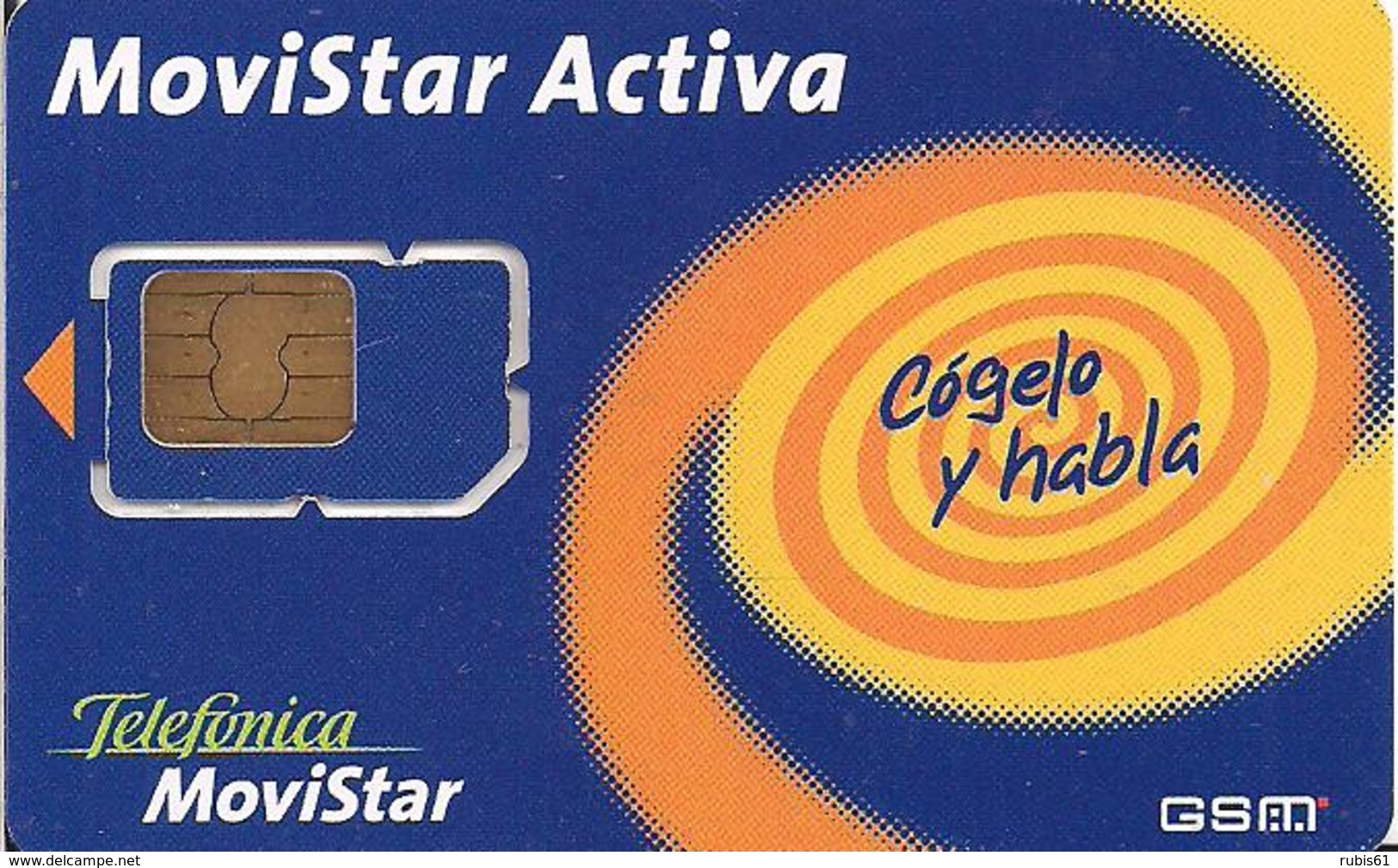 TARJETA GSMA MOVISTAR ACTIVA - Unclassified