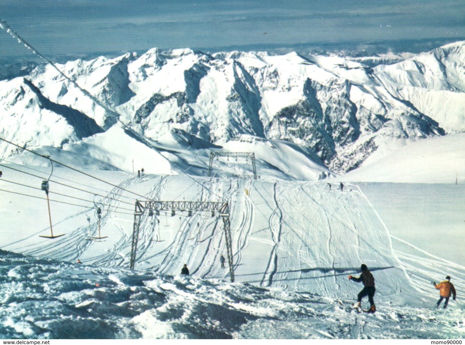 LES DEUX ALPES : Le Glacier Du Jandri Et Le Grand Rochail (3050m) - Autres & Non Classés