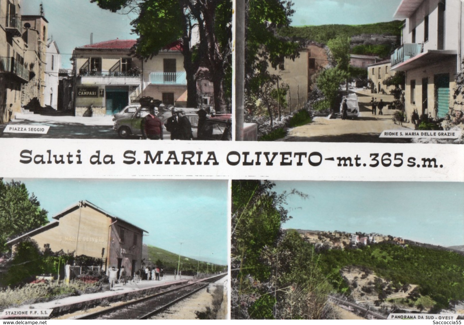 S. MARIA OLIVETO ISERNIA PANORAMA DA PIU' ANGOLAZIONI - Isernia