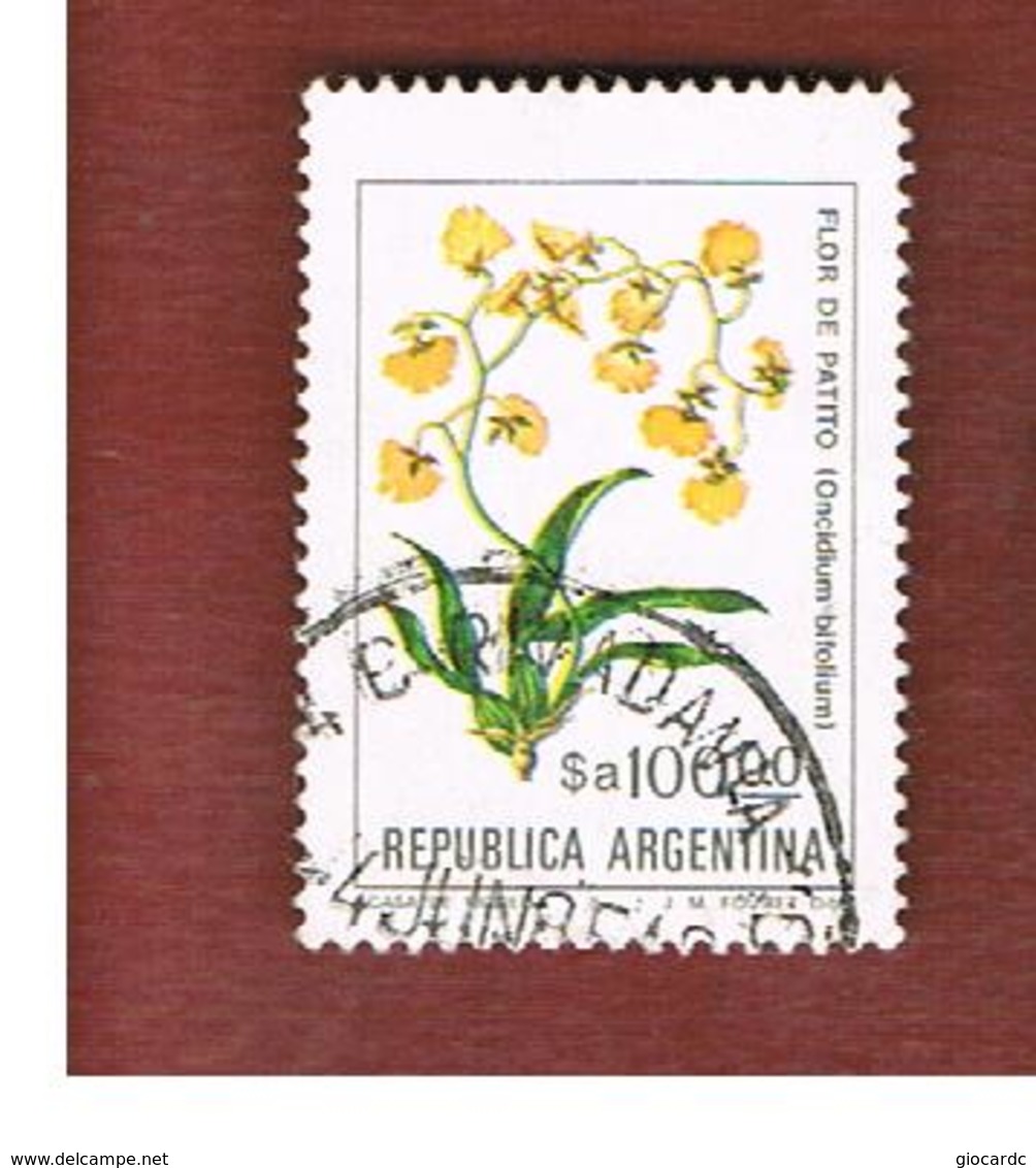 ARGENTINA - SG 1834  - 1983  FLOWERS: ONCIDIOM BIFOLIUM  -   USED ° - Usati