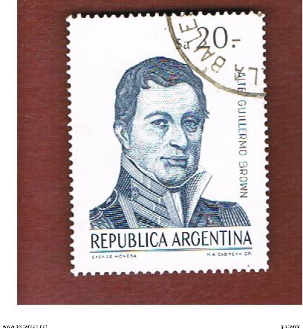 ARGENTINA - SG 1841  - 1983 GUGLIELMO BROWN      -    USED ° - Usati