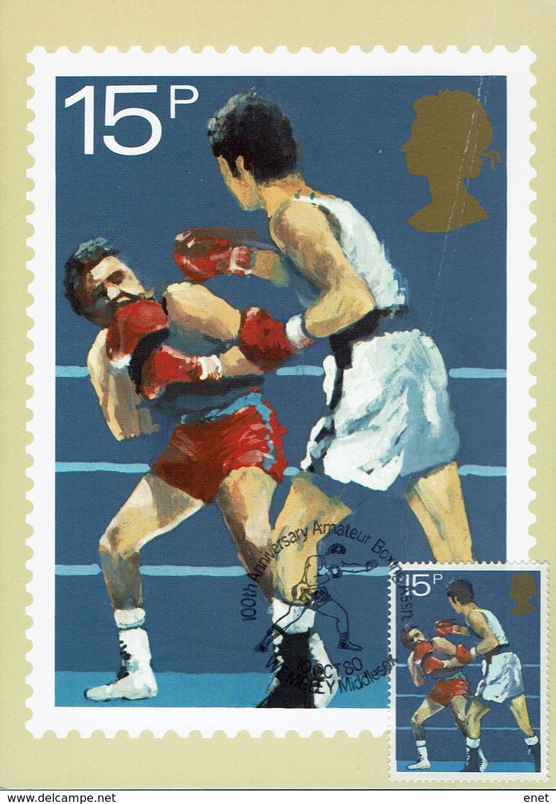 Grossbritannien  Great Britain 1980 - Boxen Boxing - MiNr 852 MK - Boxen