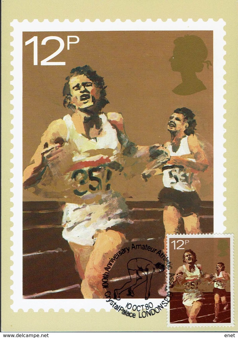 Grossbritannien  Great Britain 1980 - Laufen Running - MiNr 850 MK - Leichtathletik