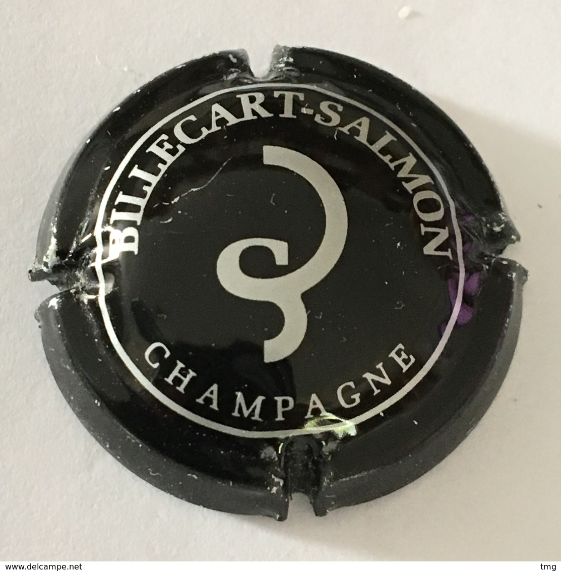 15 - Capsule De Champagne - 52 - Billecart-Salmon Noir Et Argent - Billecart Salmon