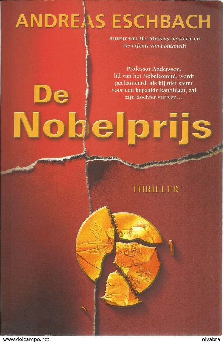 DE NOBELPRIJS - ANDREAS ESCHBACH - Horror E Thriller