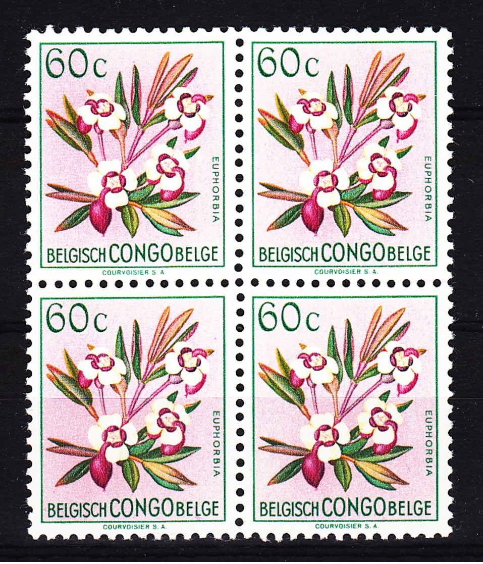 Belgisch Kongo - Congo Belge Nr 3608  Bloc 4 Timbres/blok 4 Zg        Neufs - Postfris - MNH   (xx) - Neufs