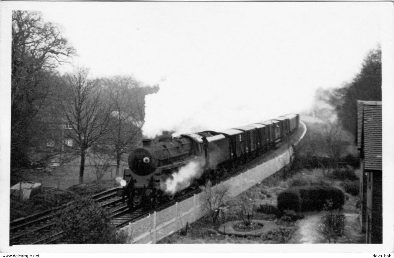 Railway Photo BR 4MT Lymington 1967 Standard 2-6-0 Loco - Trains