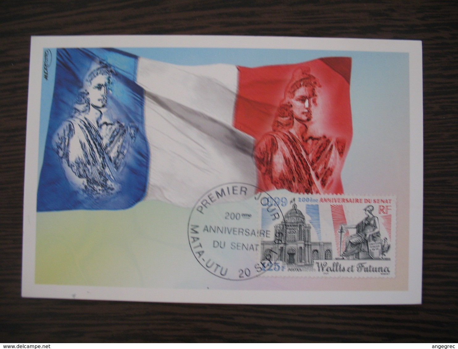 Carte Maximum - Card  Wallis Et Futuna  1999   Mata-Utu - Lettres & Documents