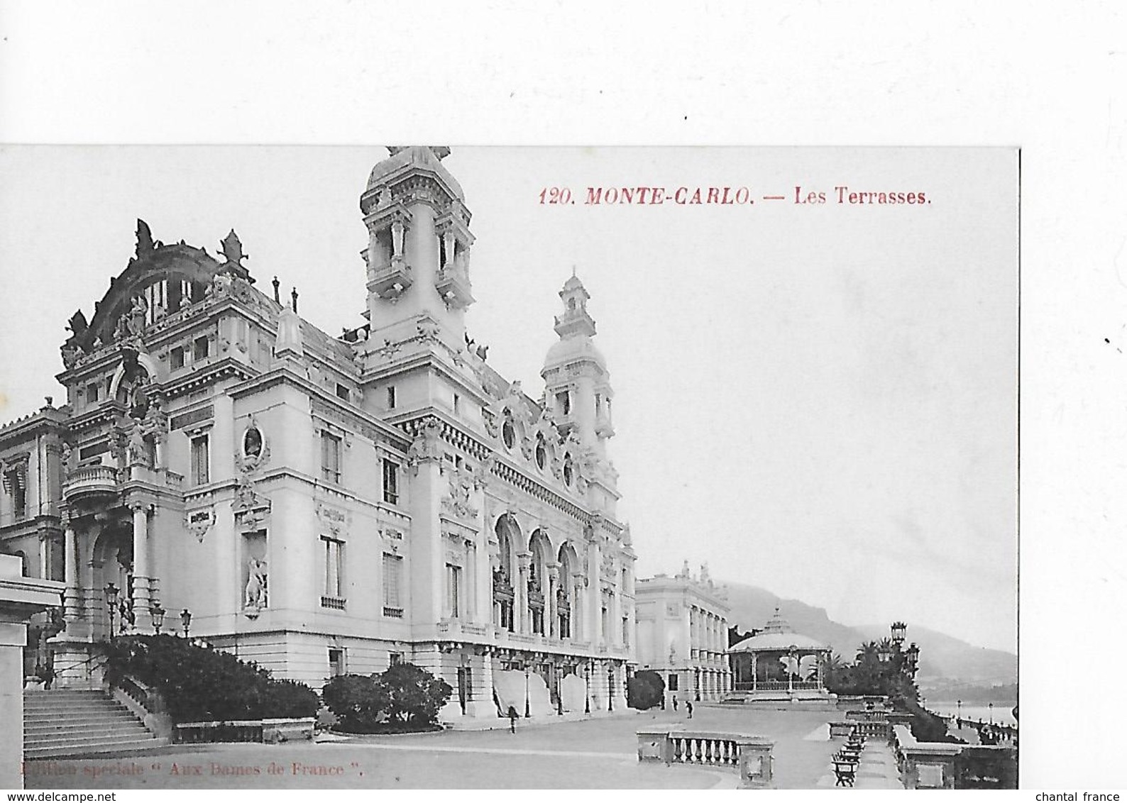 4 Cpa Monte-Carlo : Kiosque, Casino, Terrasses - Verzamelingen