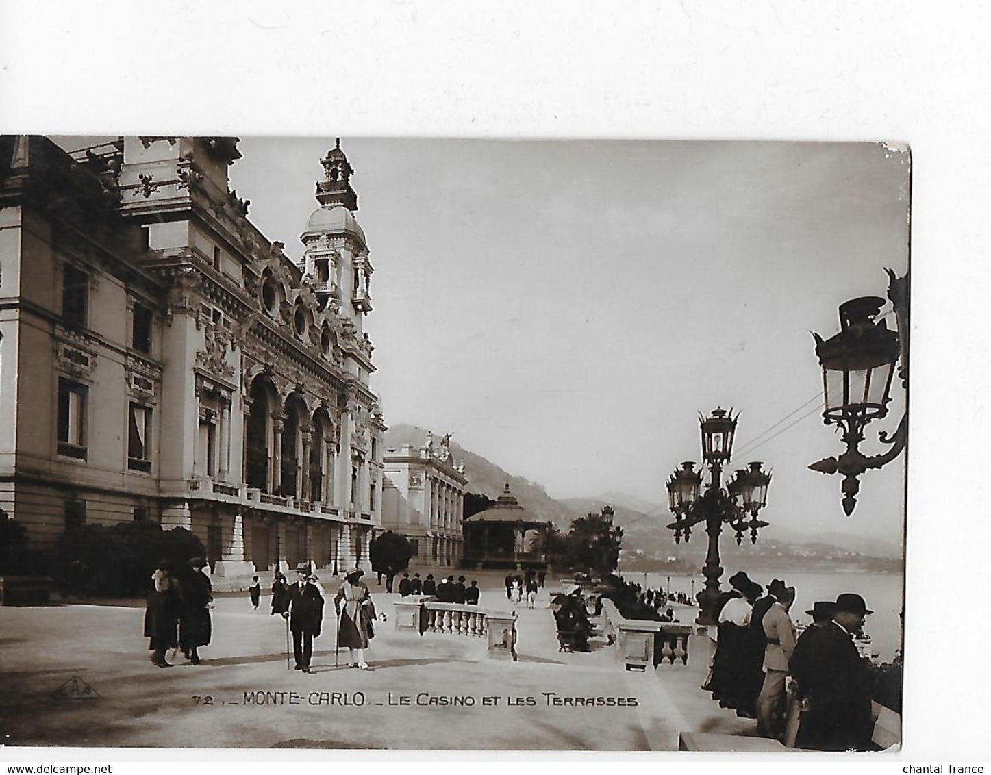 3 Cpa Monte-Carlo : Kiosque, Casino, Terrasses - Collezioni & Lotti