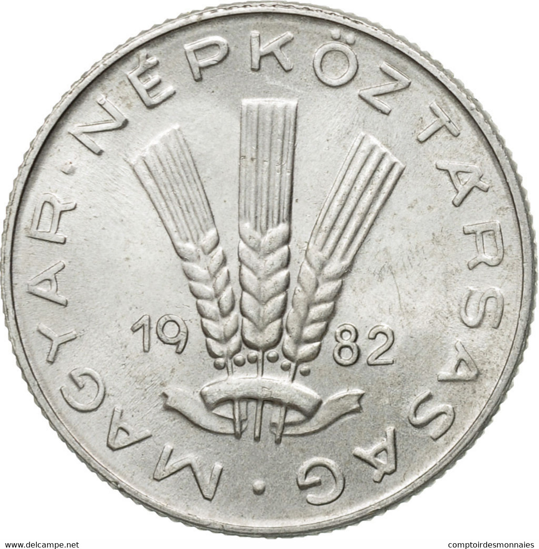 Monnaie, Hongrie, 20 Fillér, 1982, Budapest, TTB+, Aluminium, KM:573 - Hungary