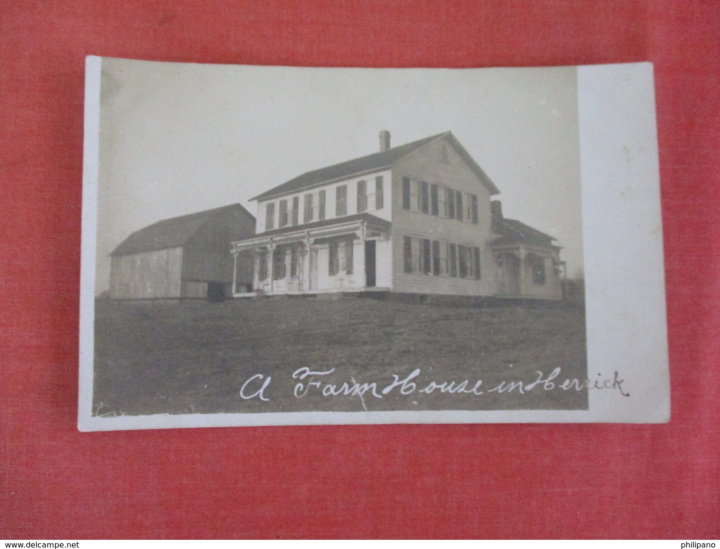 RPPC  To ID-- Farm House In Herrick  UK ????   Ref 3061 - To Identify