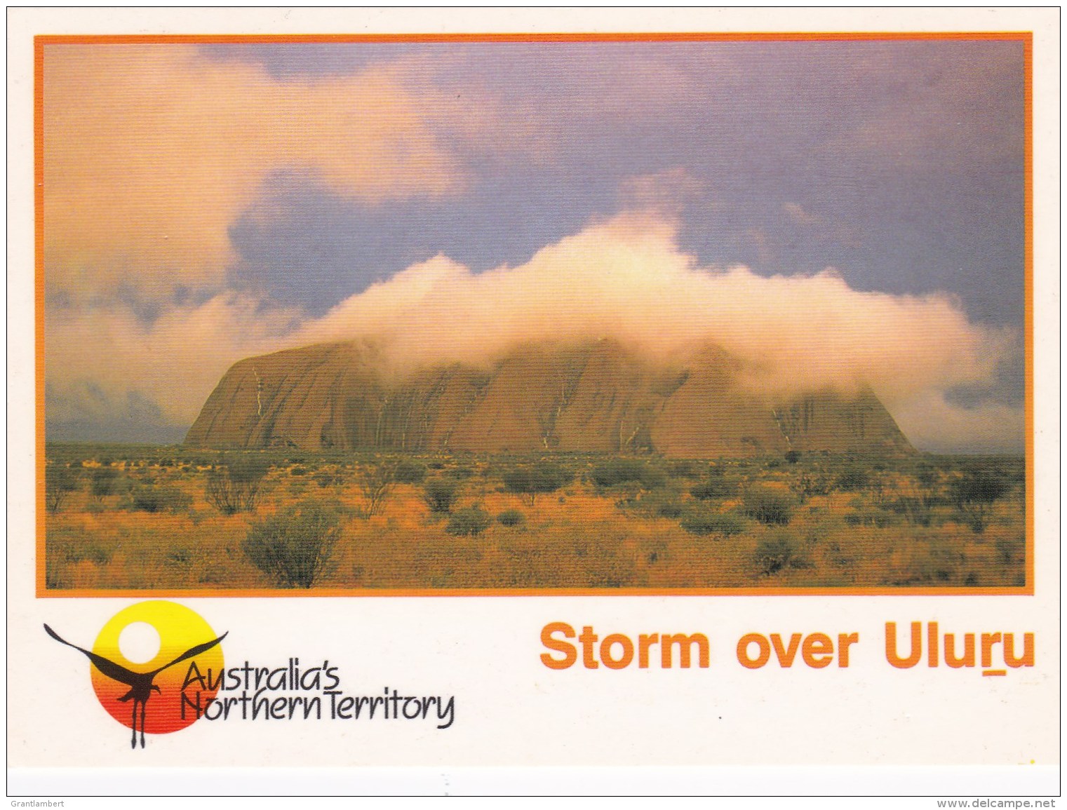 Storm Over Uluru, Northern Territory, Unused - Uluru & The Olgas