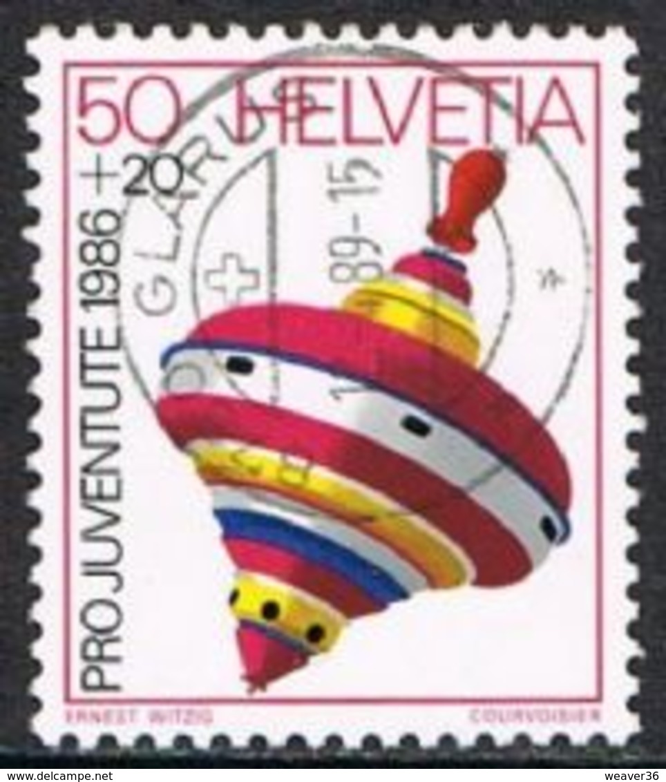 Switzerland SG J296 1986 Pro Juventute 50c+20c Good/fine Used [17/15759/7D] - Used Stamps