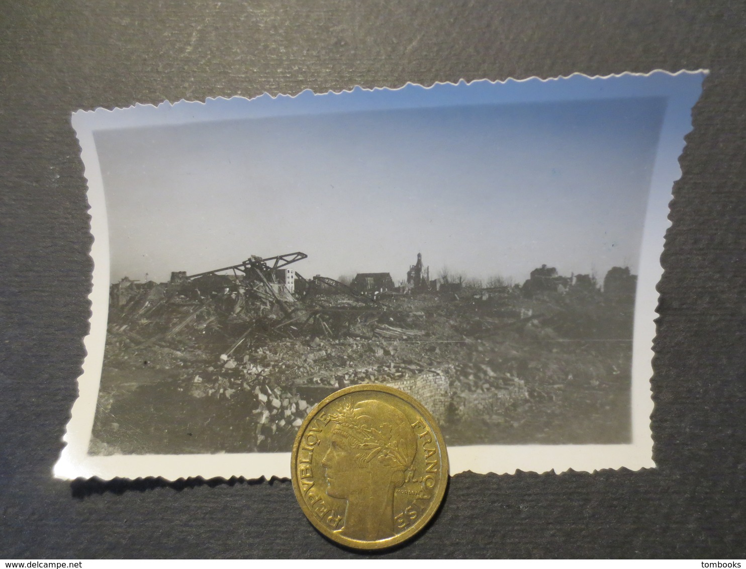 Le Havre - Photo Originale - Vue Vers Le Sud - Est De Notre Dame   - Bombardement 5 Septembre 1944 - TBE - - Luoghi