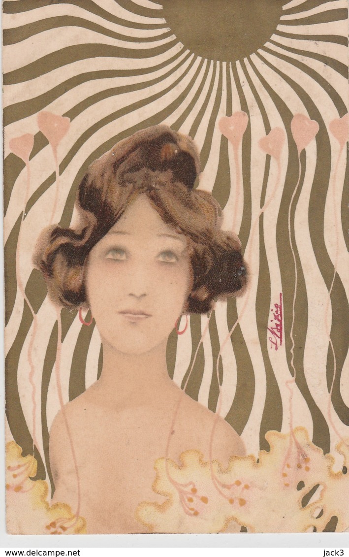 Cartolina - Raphael Kirchner - Donna - Kirchner, Raphael