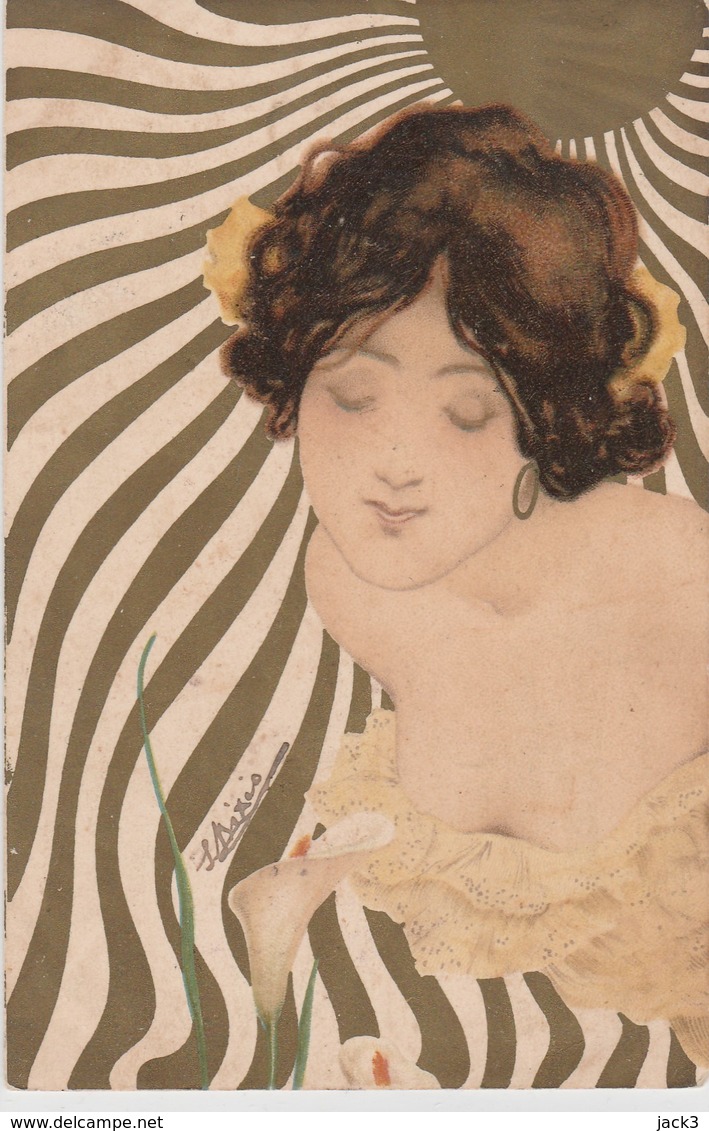 Cartolina - Raphael Kirchner - Donna - Kirchner, Raphael