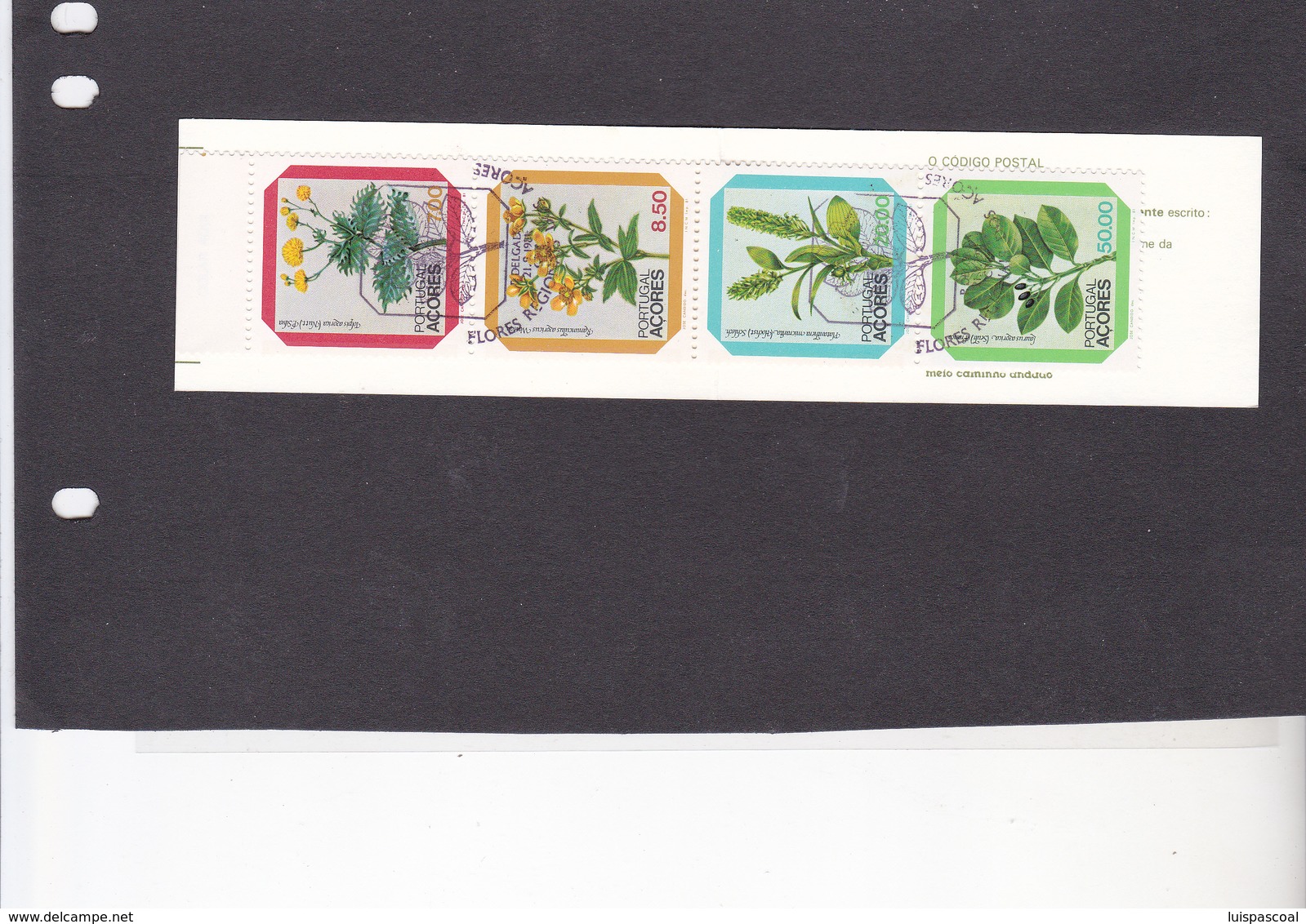 PORTUGAL  / AZORES FDC  BOOKLET FLOWERS (1981) - Booklets