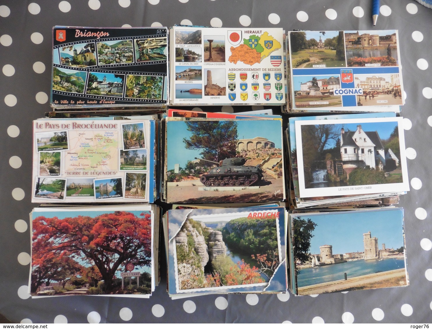 LOT   DE 2300 CARTES POSTALES   DE  FRANCE ( DROUILLES) - 500 CP Min.