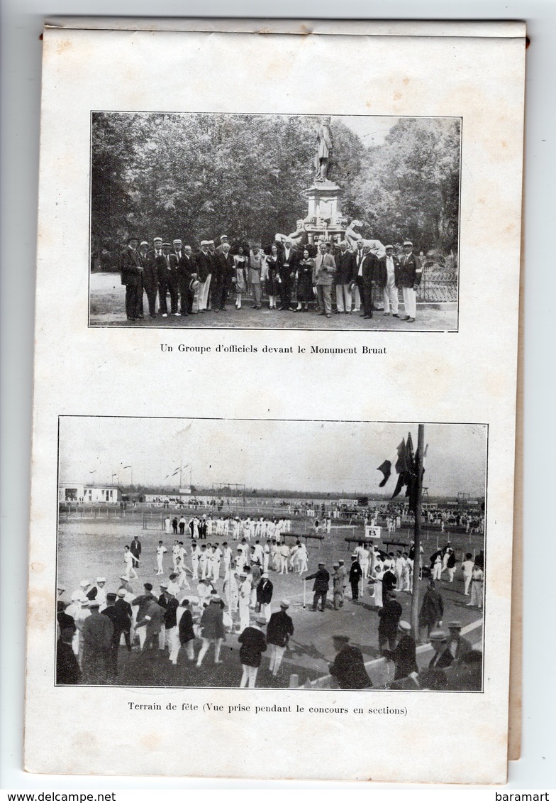 68 Grand concours international de gymnastique d'Alsace COLMAR 13 14 15 JUILLET 1928 Livret 38 PAGES + 1 CARTE POSTALE