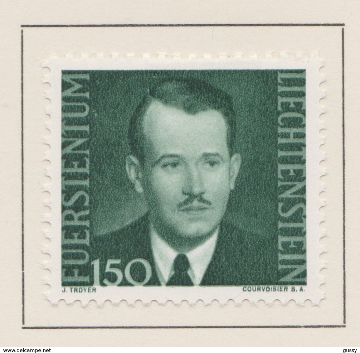 LIECHTENSTEIN 1943:   Timbre Neuf*,    TTB - Collections