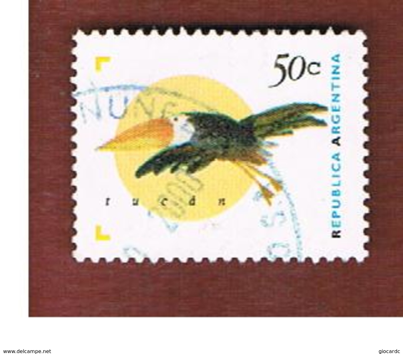 ARGENTINA - SG 2427  - 1995 BIRDS: TOCO TOUCAN  -    USED ° - Usados