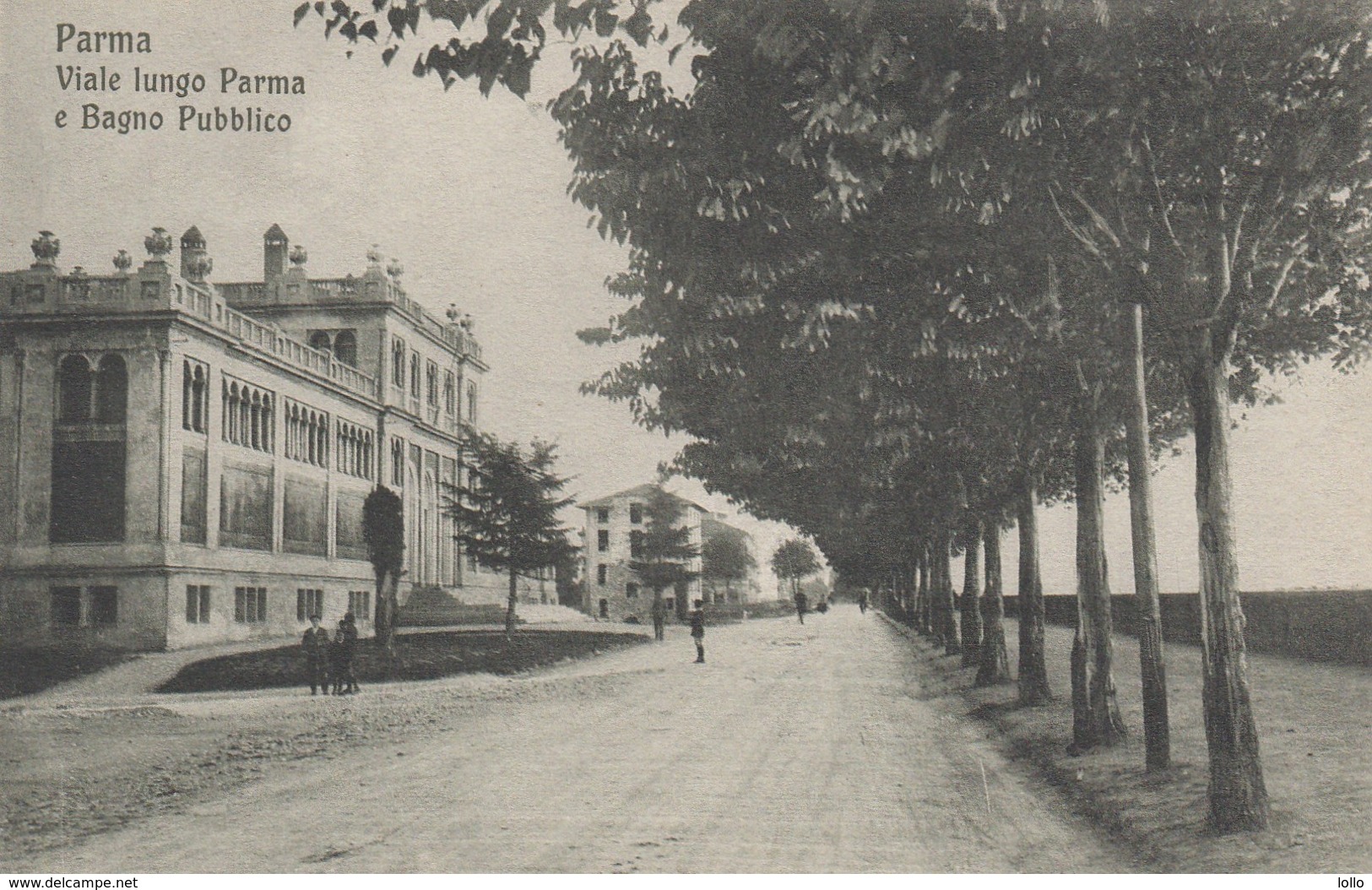 Emilia Romagna Parma  Il Viale Lungo Parma E I Bagni - Parma