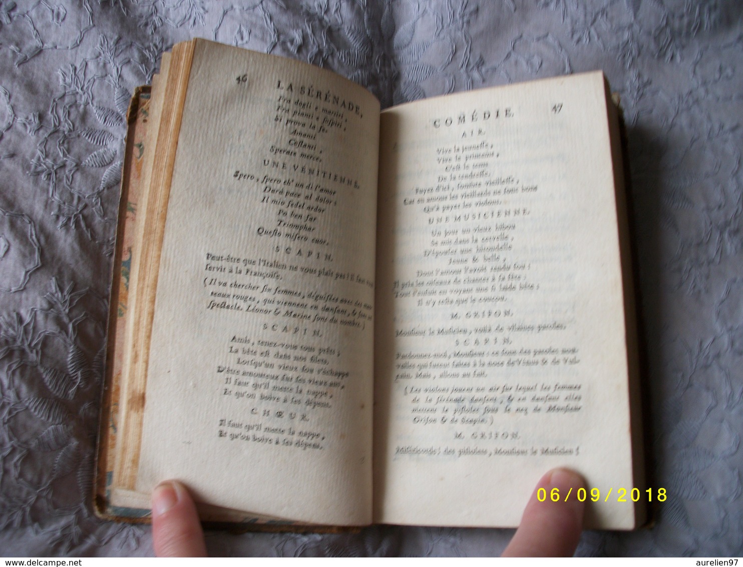 Oeuvres De REGNARD 1778 Tome 2 - 1701-1800