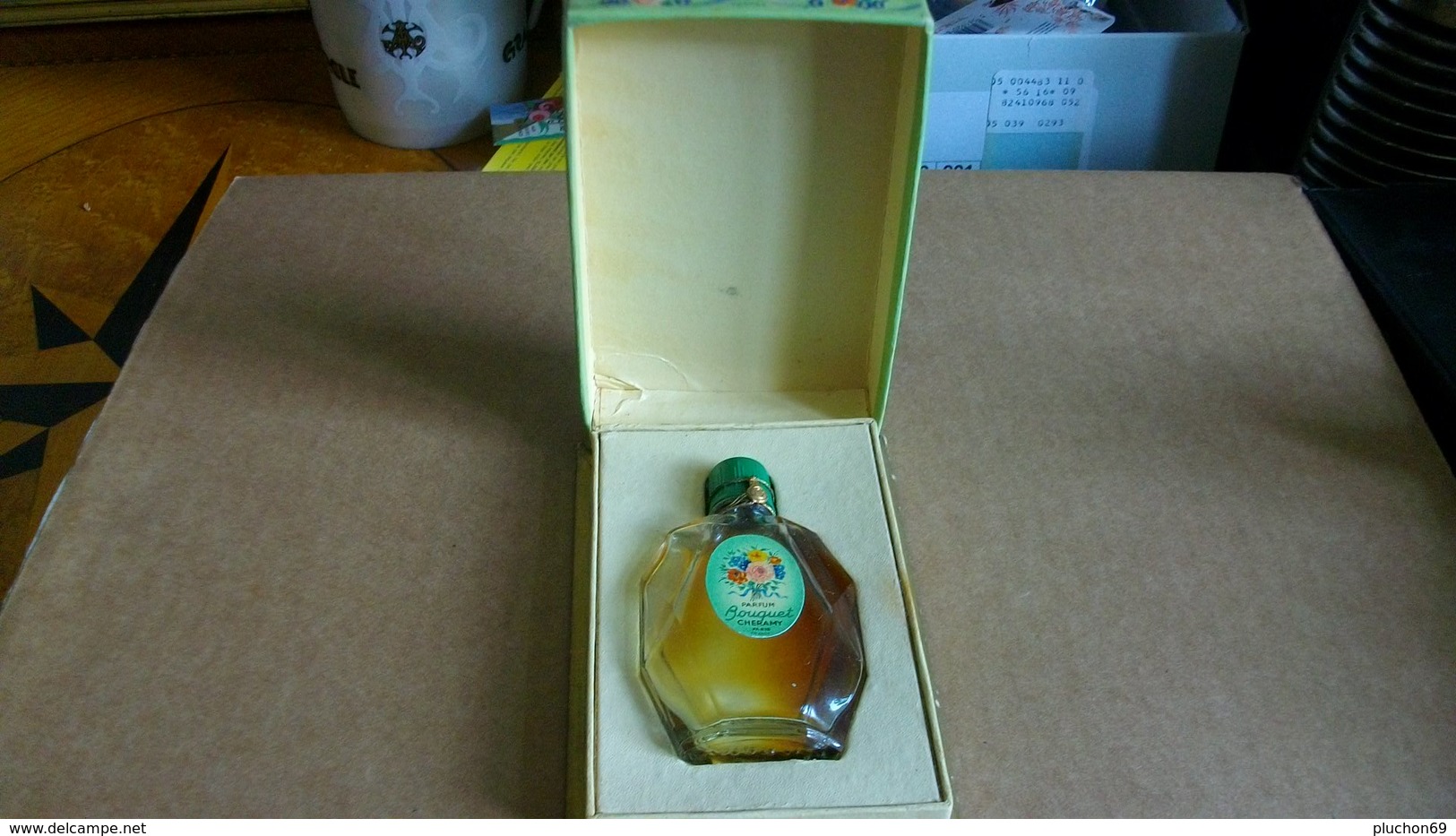 Miniature Cheramy  " Bouquet  " Parfum - Miniature Bottles (in Box)