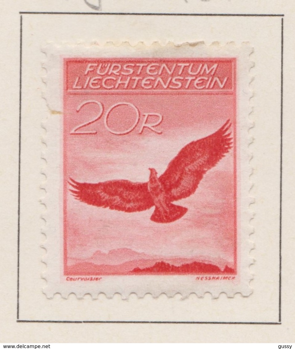 LIECHTENSTEIN Poste Aérienne 1934-35:   Timbre Neuf*,    TTB - Collections