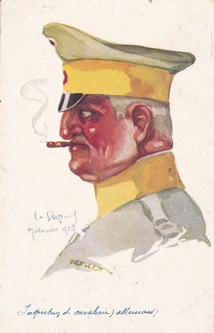 Leurs Caboches  - Inspecteur De Cavalerie Allemand - 1914 - E. Dupuis - Dupuis, Emile