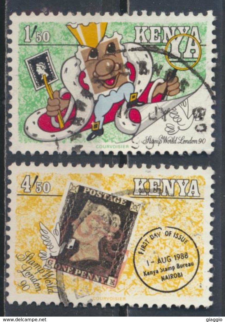 °°° KENYA - Y&T N°521/22 - 1990 °°° - Kenia (1963-...)